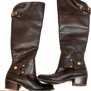 Vince Camuto Chocolate Brown Tall Riding Boot 9.5